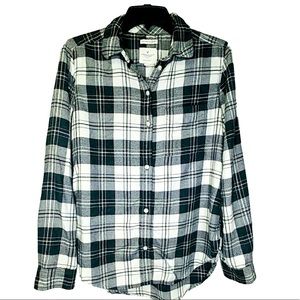 Plaid American Eagle Flannel Size Small